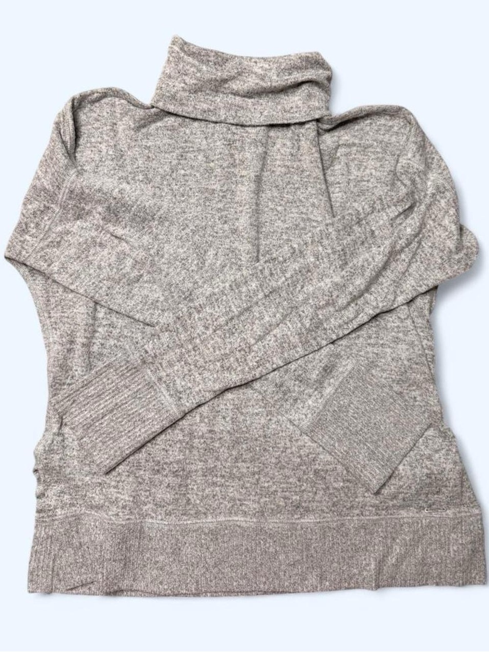 Abercrombie & Fitch Soft & Cozy Grey Turtleneck Sweater